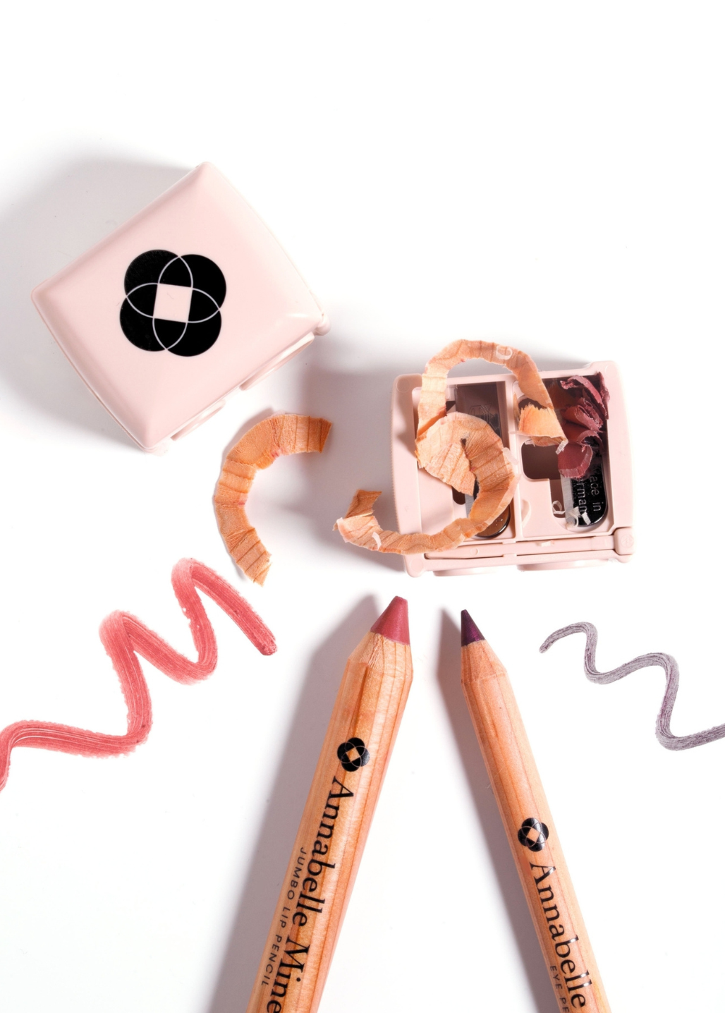 Ořezávátko Annabelle Minerals s tužkou Jumbo na rty a tužkou na oči