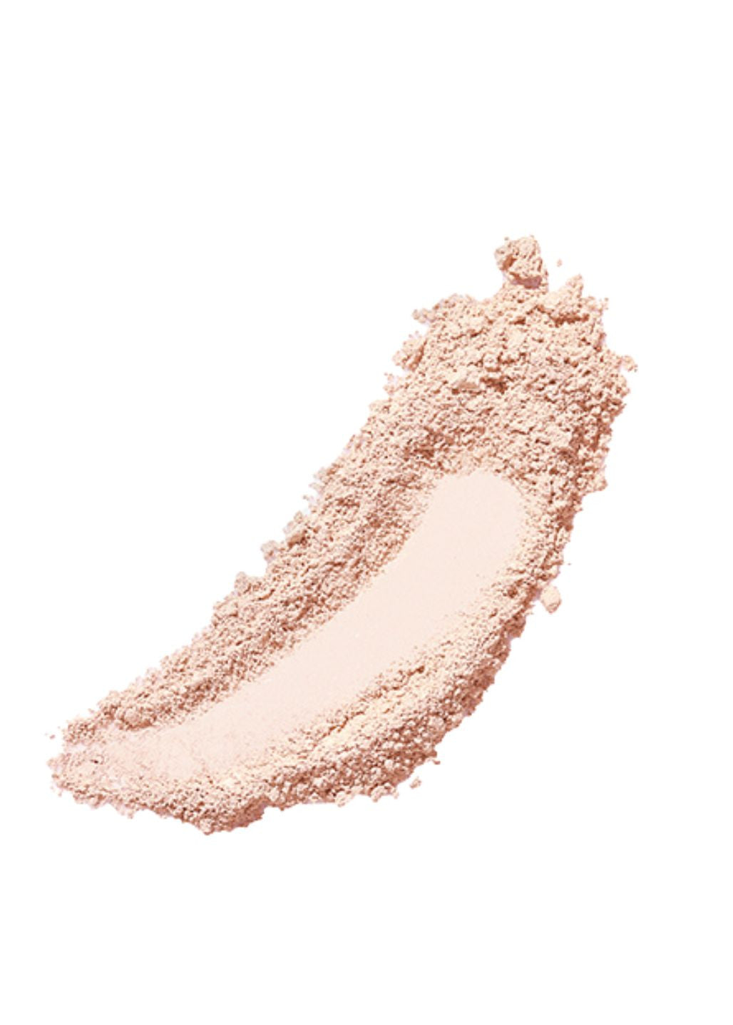Jasny odcień Golden Fairest rozświetlającego podkładu mineralnego Annabelle Minerals rozprowadzony na białym tle
